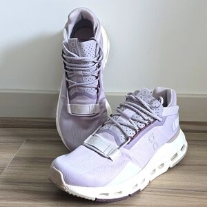 On Cloudnova 2 | Women’s Size 10 | Lilac/Tan | Worn Once + Box